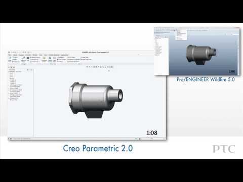 Compare User Experience in Creo Parametric and Pro ENGINEER   PTC