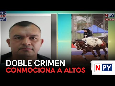 Doble crimen conmociona a Altos