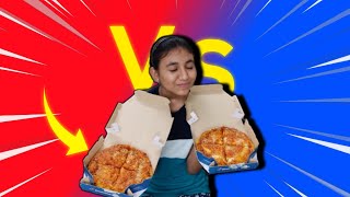 Domino's Margherita VS Cheese Burst Margherita | Pizza comparison video | What is the difference?