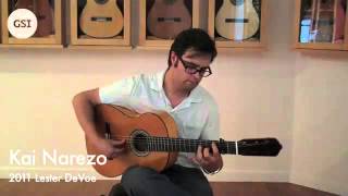 Lester Devoe 2011 flamenco guitar played by Kai Narezo
