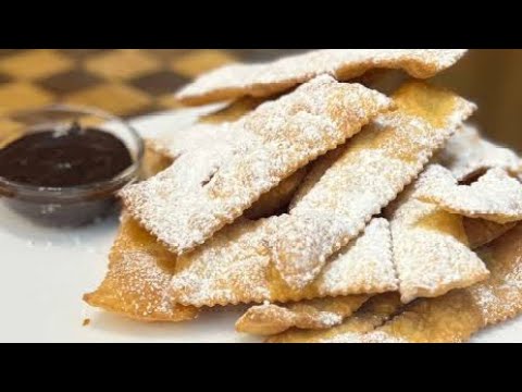 Ricetta chiacchiere e Cioccolato di Carnevale 😍