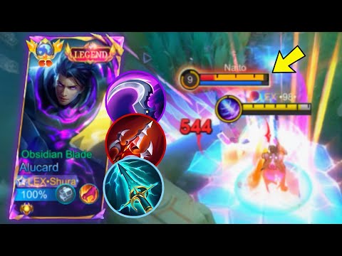 WTF DAMAGE!! ALUCARD BEST ONE SHOT BUILD 2026! (100% broken) | MLBB