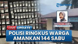 2 Warga Pasar Manna Diringkus atas Kasus Penyalahgunaan Narkoba, 144 Paket Sabu Diamankan