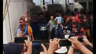 Ribuan Warga Pulau Sebesi dan Pulau Sebuku Dievakuasi