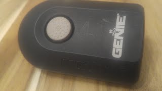 Genie garage door opener battery change - EASY DIY Replacement