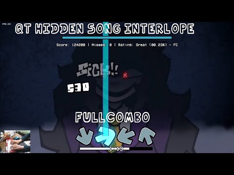 [fnf]QT 2.0 UPDATE HIDDEN SONG  INTERLOPE SF5 FULLCOMBO!!!!!!!!!!!!!!!!!!