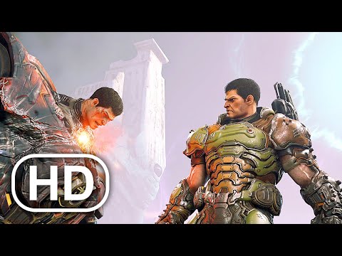 DOOM ETERNAL THE ANCIENT GODS PART 2 All Cutscenes Full Movie (2021) HD