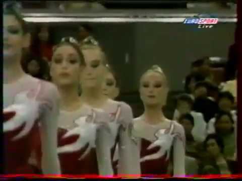 1999 Rhythmics Worlds Osaka groups EF