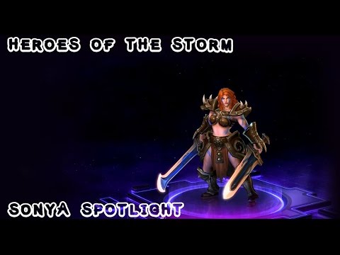 Heroes of the Storm - Sonya Spotlight