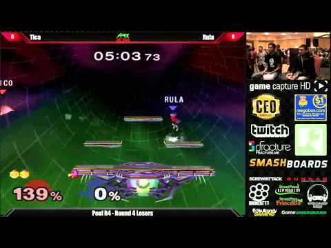 Apex 2014 Melee - Pool B4 - Tico (Peach) vs Rula (Falco)