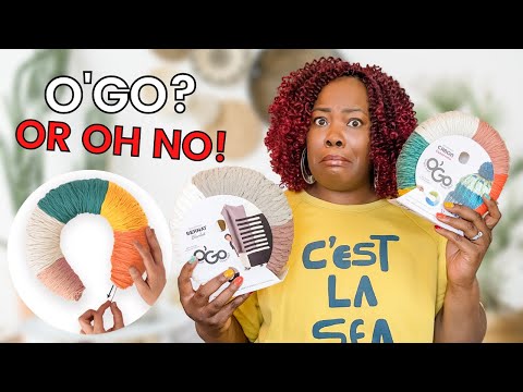 O'Go Yarn Review - Is Tangle-Free Yarn Worth The Hype??!! [YARN SNOB REVIEWS]