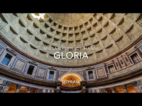 GLORIA | SOPRANI | Missa Brevis (De Haan) Base musicale