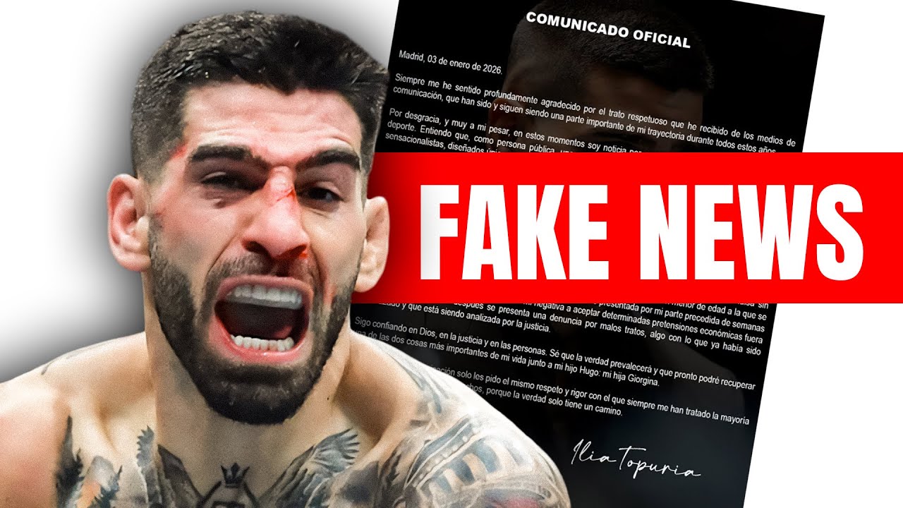 ILIA EXPLOTA! (NUEVO COMUNICADO de ILIA TOPURIA)