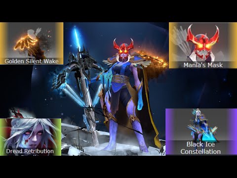 Drow Ranger Mix Set Dread Retribution / Golden Silent Wake / Mania's Mask