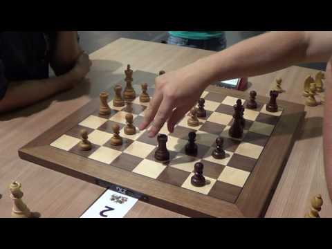 IM Toms Kantans - GM Alexei Shirov, blitz chess, Schmidt Variation: 4...Nf6