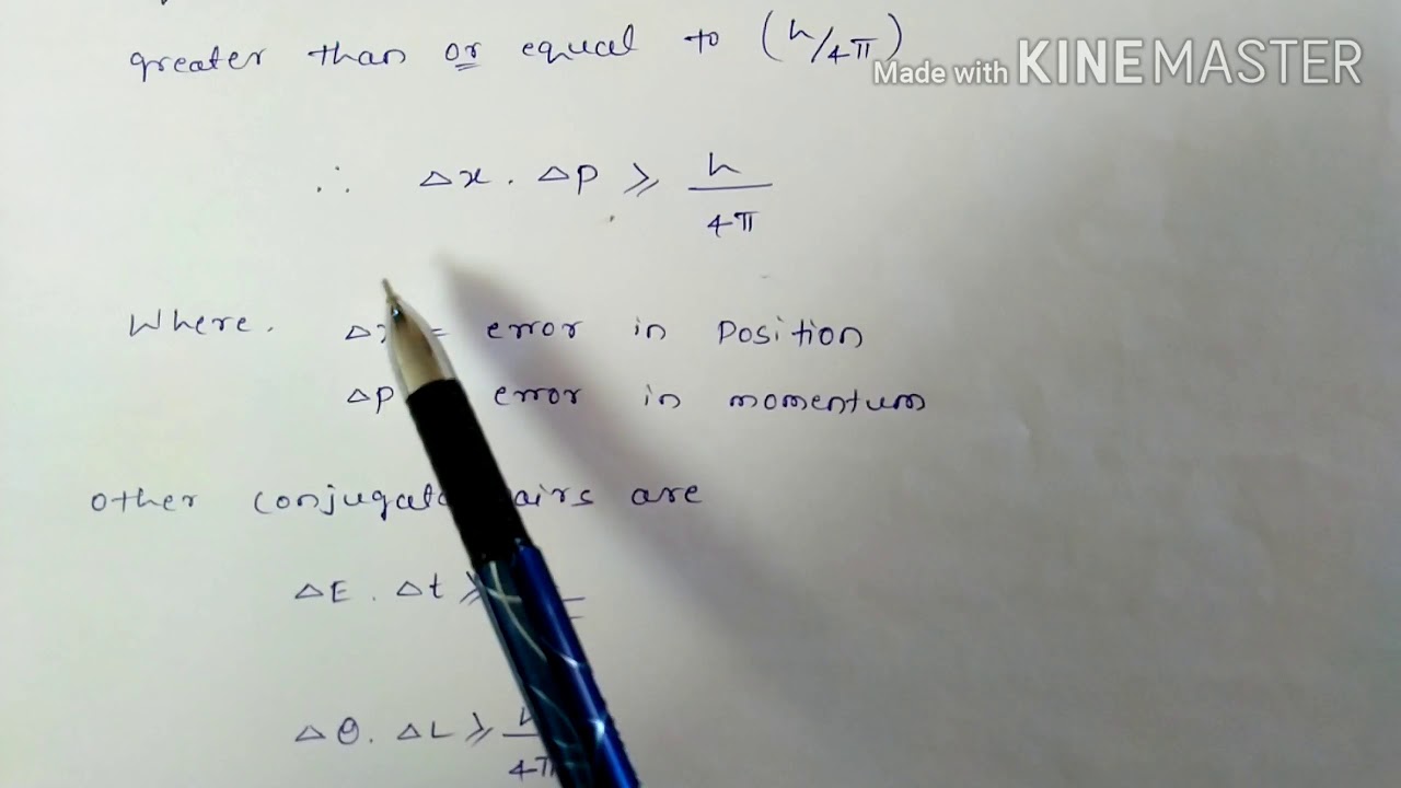 Engineering Physics (18PHY12/22) Heisenberg uncertainty