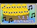 UM DOIS TRÊS PINTINHOS Música Indiozinhos Paródia