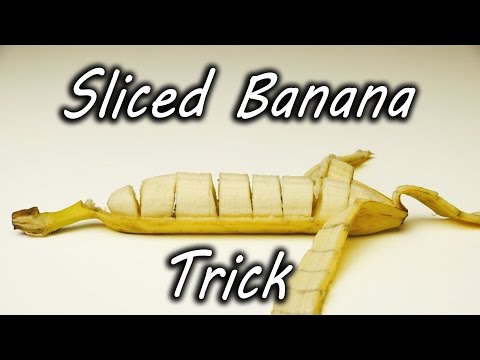 VIDEO! Cum să feliezi o banană în doar câteva secunde printr-un truc INEDIT!