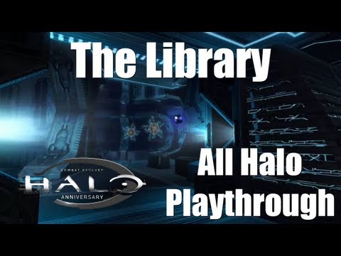 Halo: CE Anniversary - The Library (All Halo Playthrough)