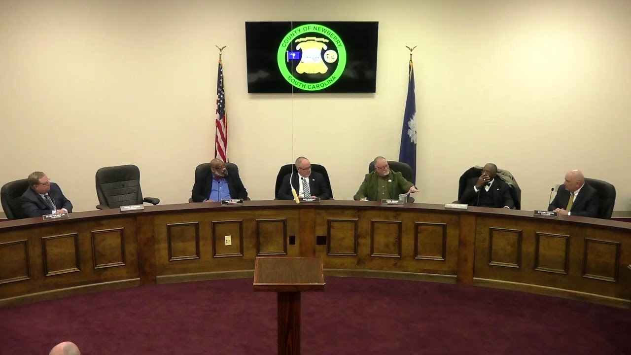 Newberry County Council Work Session and Meeting 2/19/2025