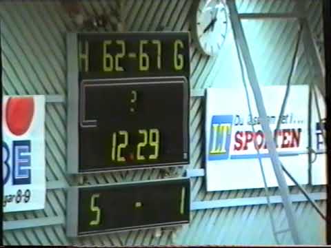 SBBK HS - Racing Maes Pils, Belgien Europa-cupen 1992