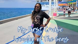 My First Cruise Experience | Royal Caribbean's Wonder of The Seas - Ship Tour & Embarkation Tips