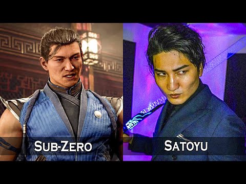 MK1 All Character Face Models (Final Update) - MORTAL KOMBAT 1