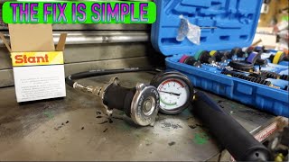 WHY IS MY JEEP JK LEAKING COOLANT FROM RADIATOR CAP ????