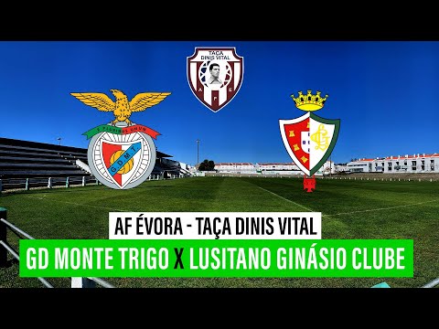 🔴 AF EVORA - TAÇA DINIS VITAL - GD MONTE DO TRIGO - LUSITÂNO ÉVORA
