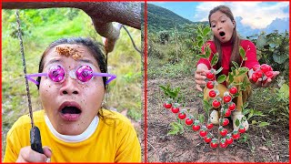 Survival Skills: SMART idea and USEFUL with single mom in forest #bushcraft #camping #outdoors #idea