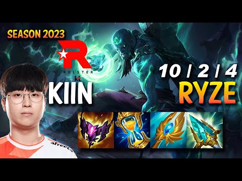 KT Kiin RYZE vs RUMBLE Top - KR Ranked