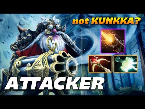 Attacker Sniper - not Kunkka? Really?! - Dota 2 Pro Gameplay