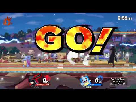 We Tech Those 9 YoungFLUDD (Ness, Joker) vs Dude (Pokemon Trainer)