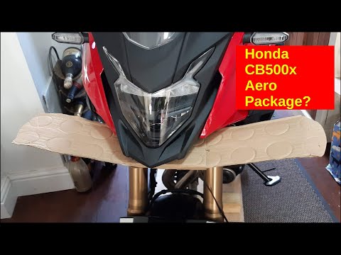 Honda CB500X - SW-Motech Spot-Light Mount / Bar (Part One Spotlights on a Budget)