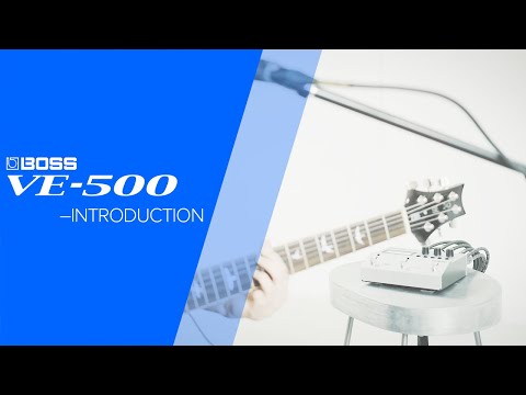 Boss VE-500 Vocal Performer Effects Pedal | Sweetwater Boss VE-500 Vocal Performer Effects Pedal | Sweetwater
