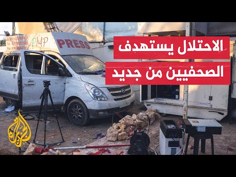 فيديو | شهيدان باستهداف الاحتلال الإسرائيلي مبنى يؤوي صحفيي في بلدة الزوايدة وسط قطاع غزة