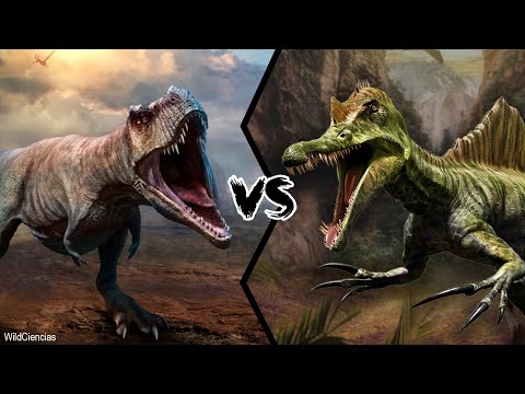 T-REX VS SPINOSAURUS - Who is the deadliest?