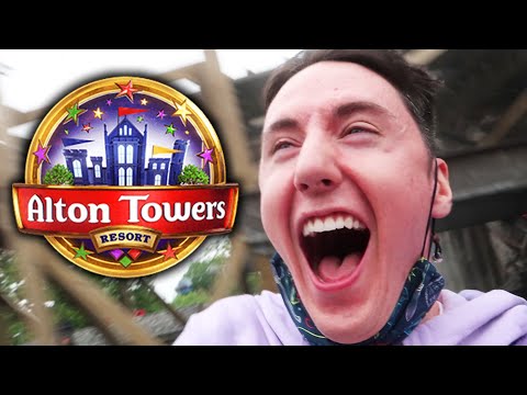 Alton Towers Vlog June 2021 w/ 8-BitRyan Croft DAGames & Bazamalam