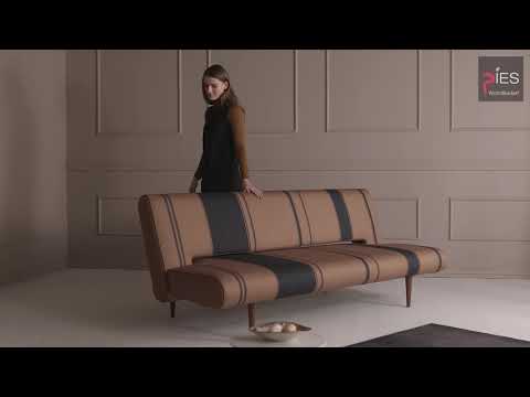 Innovation Unfurl Vintage Stripe Sofa Bed