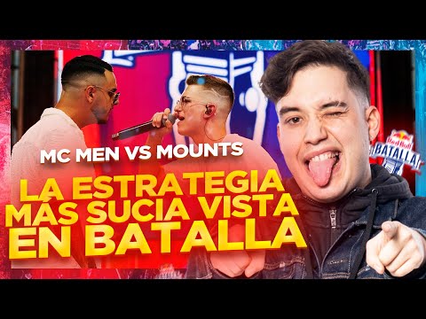 ESTRATEGIA DE LA SUCIA ANTES DE EMPEZAR LA BATALLA - MC MEN VS MOUNTS - Red Bull España 2022
