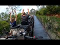 Hagrid S Magical Creatures Motorbike Adventure POV 4K60fps Back Row Islands Of Adventure Orlando FL