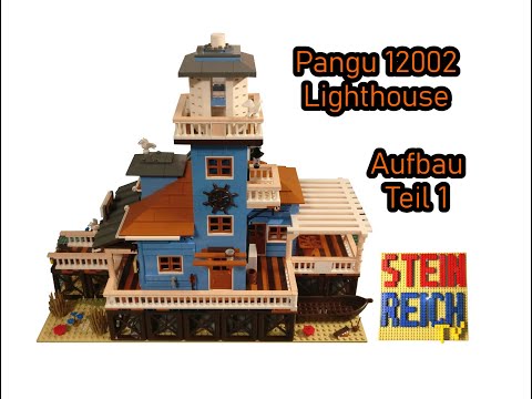 Pangu 12002 Lighthouse - Darf an der Küste nicht fehlen - Aufbau Teil1
