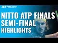 Tsitsipas, Thiem Beat Federer & Zverev To Reach Final! | Nitto ATP Finals 2019 Semi-Final Highlights