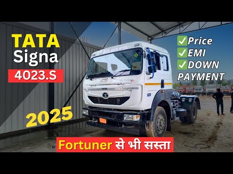 2025 TATA Signa 4023.S New System | OBD-2 | Luxury AC Signa | Tata 4023.S LX Tractor Trailer Truck
