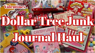 DOLLAR TREE JUNK JOURNAL SUPPLIES HAUL | DOLLAR TREE VALENTINES JUNK JOURNAL HAUL