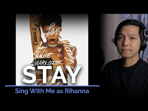 Stay (Male Part Only - Karaoke) - Rihanna ft. Mikky Ekko