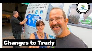 Getting our campervan ready for our drive around the world | How to remove old decals [S4-E2]