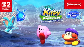 Kirby and the Forgotten Land: Nintendo Switch 2 Edition + Star-Crossed World <span class="ext" style="background-color: #00e206; color: #FFFFFF;">Game Cart</span> video 1