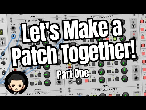 VCV Rack Patch from Scratch Part 1 // Sequencers, Mixer, & Drum Kit Setup!