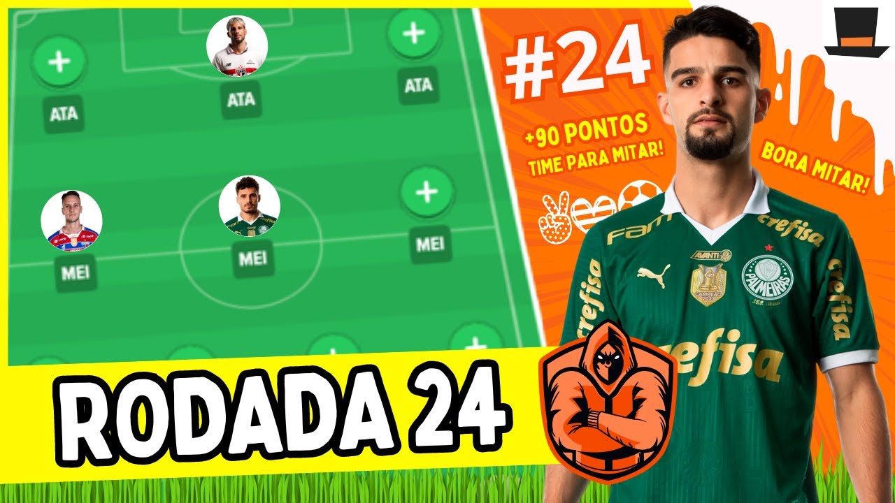 DICAS #24 RODADA | CARTOLA FC 2024 | BORA MITAR!!!